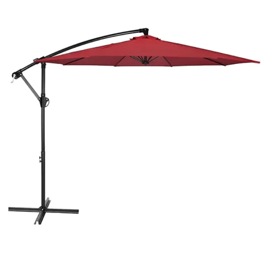 Steel Cantilever Offset Outdoor Umbrella